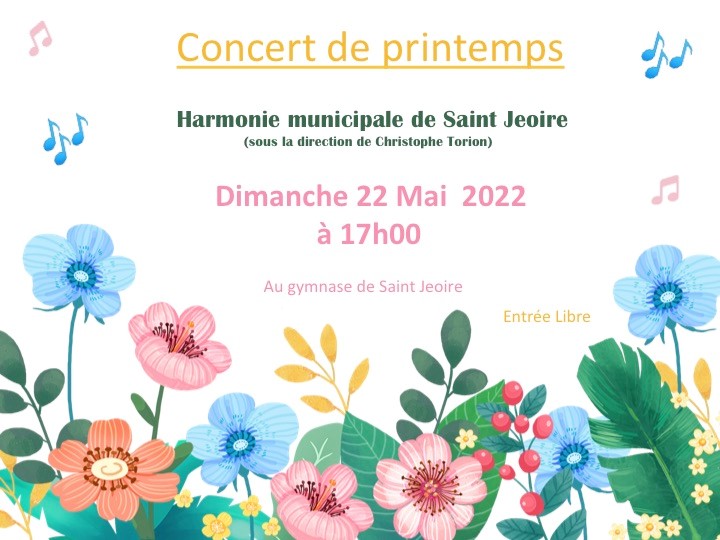 Concert harminie 22 mai