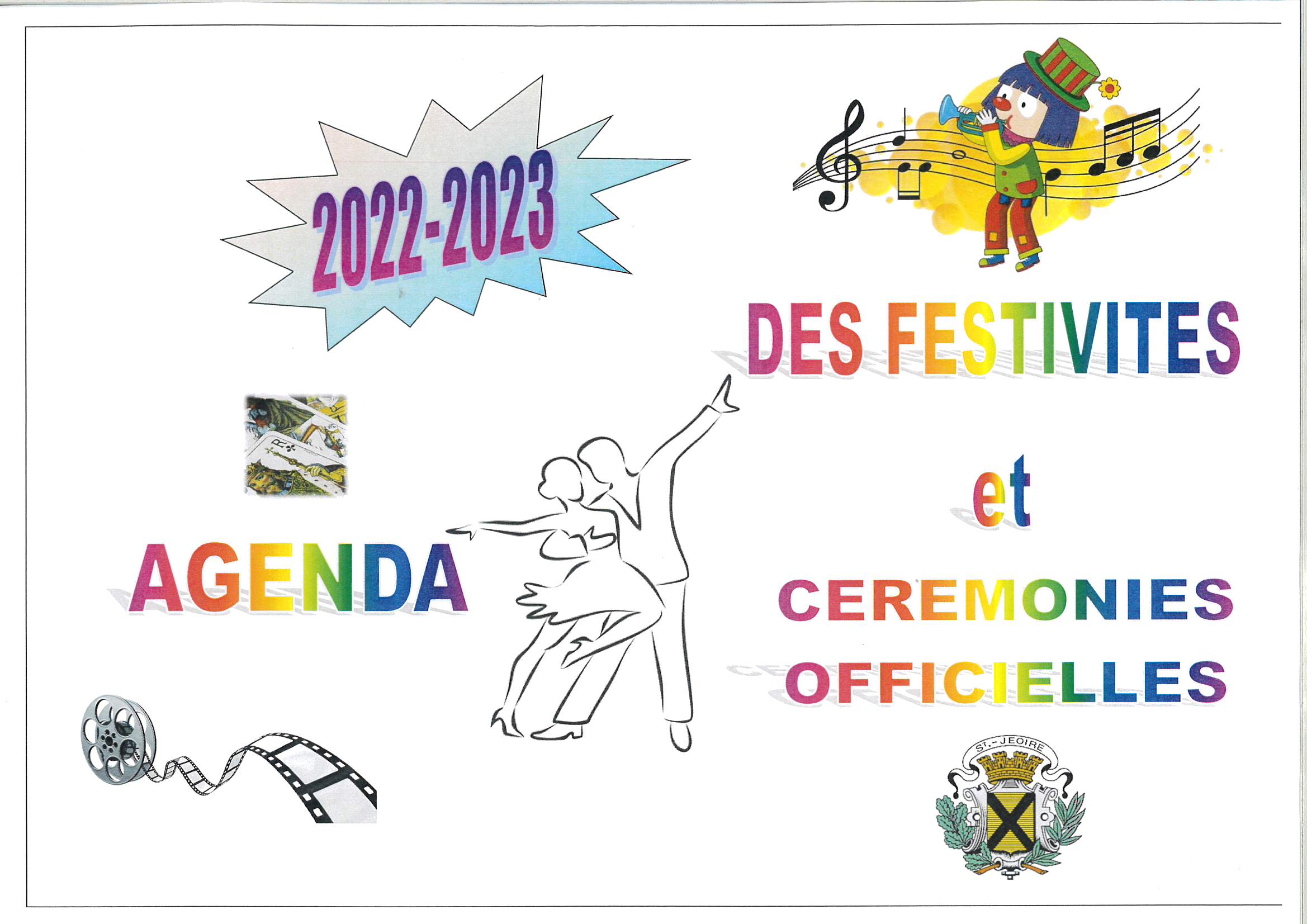 Agenda des festivites 2022 2023